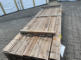 Ca. 84x Thermo Vuren Channelsiding, 18x142mm, lengte 5/250cm, 79/300cm